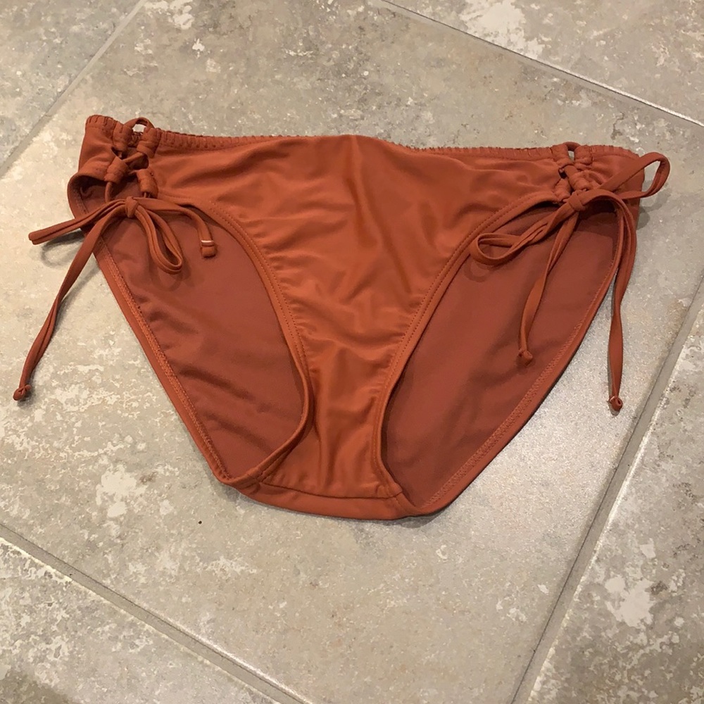 Burnt Orange Bikini Bottoms: Size XL